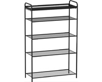 ЗМИ Подставка для обуви Верона 25 (VERONA 25 shoe rack) ПДОВ25 Черный