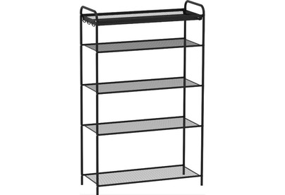 ЗМИ Подставка для обуви Верона 25 (VERONA 25 shoe rack) ПДОВ25 Черный