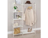 ЗМИ Гардеробная система Валенсия 1 (VALENCIA 1 clothes rack) (Белый) ГСВ1 Б