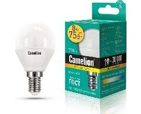 CAMELION (12391) LED8G45/830/E14/8Вт/3000K