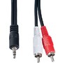 PERFEO (J2001) JACK 3.5 мм  2XRCA 1 м