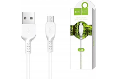 HOCO (6957531068952) X20 USB (m)microUSB (m) 3.0м  белый