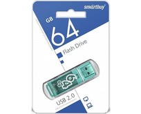 SMARTBUY (SB64GBGSG) 64GB GLOSSY SERIES изумрудный