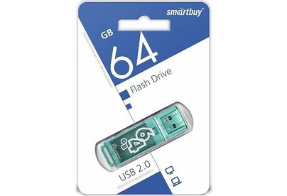 SMARTBUY (SB64GBGSG) 64GB GLOSSY SERIES изумрудный