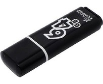 SMARTBUY (SB64GBGSK) 64GB GLOSSY SERIES BLACK