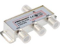 PROCONNECT (0562024) ДЕЛИТЕЛЬ ТВ Х 3 ПОД F РАЗЪЁМ 52500 МГЦ 