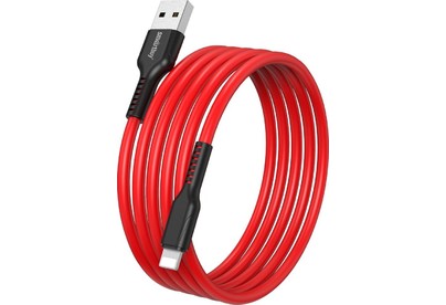 SMARTBUY (iK512S21br) S21 Lightning красный, 2.4 А, сил.,1 м