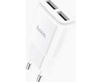 HOCO (6931474749499) СЗУ HOCO C88A Star round dual port белый