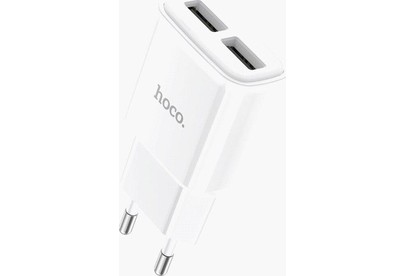 HOCO (6931474749499) СЗУ HOCO C88A Star round dual port белый