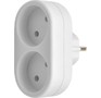DEFENDER (99106) TA02 2 розетки белый