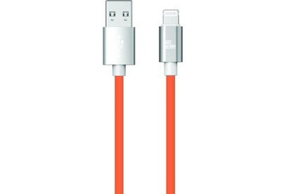 AKSBERRY (6900344960012) X165 USBA  Lightning 2.4 A 18W PD 1 м, оранжевый