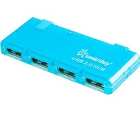 SMARTBUY (SBHA6110B) 4 порта синий