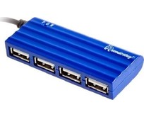 SMARTBUY (SBHA6810B) 4 порта синий
