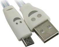 SMARTBUY IK12S кабель USB  MICRO USB с индикацией заряда 1.2м