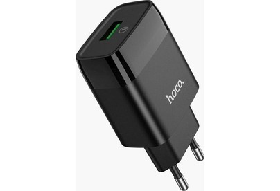HOCO (6931474732507) СЗУ HOCO C72Q Glorious single port charger черный