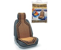 NOVA BRIGHT массажная с подголовником (деревянная, покрытая светлым лаком) (127х38см) 36578