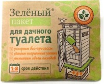 ДОКТОР РОБИК Зеленый пакет для дачного туалета