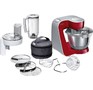 BOSCH MUM58720 1000Вт красный/серебристый