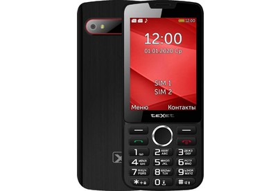 TEXET TM308 Black/Red