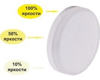 ECOLA T5CD80ELC GX53/8W/6000K холодный белый