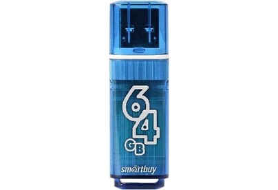 SMARTBUY (SB64GBGSB) 64GB GLOSSY SERIES BLUE