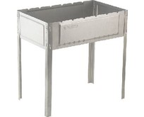 PALISAD Мангал с ребрами жесткости 500*300*500мм 69547