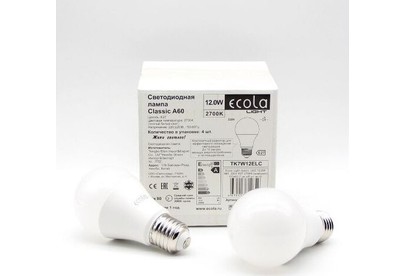 ECOLA TK7V12ELC LIGHT CLASSIC LED 12W/A60/E27/4000K