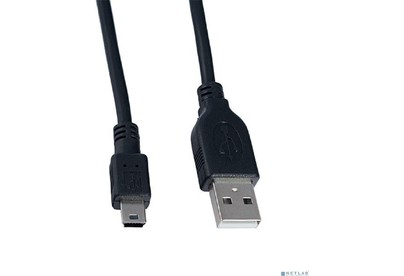PERFEO (U4304) USB2.0 A вилка  Mini USB вилка, длина 0,5 м