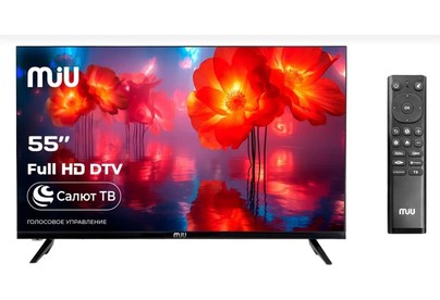 MIU U55SLT101SV SMART TV безрамочный