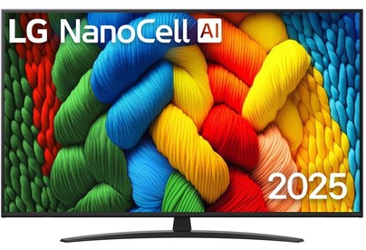 LG 55NANO81A6A.ARUG SMART TV WebOS 4K Ultra HD безрамочный
