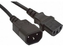 GEMBIRD/Cablexpert (00330) PC189, 1.8м, C13C14, 6А, черный (5)