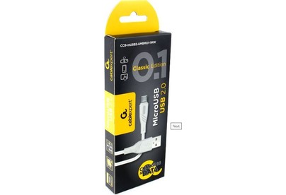 GEMBIRD/Cablexpert (17915) CBmUSB2AMBMO2 CLASSIC 0.2  1.0 м  черный