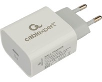 CABLEXPERT (21075) MP3APC44, QC3.0/PD, 1 порт TypeC, белый, пакет