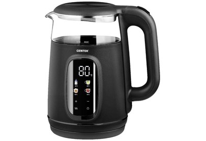 CENTEK CT0052 Black (1,7л, стекло/пластик)