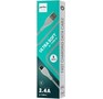 PERFEO (I4333) USB A  Lightning, 2.4A, голубой, силикон, 1 м., ULTRA SOFT