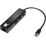 5BITES UA3C4509BK USB3.1 / 3*USB2.0 / RJ45 100MB / BLACK