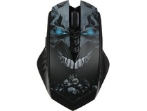 A4TECH Мышь Bloody R80 Plus Skull черный/рисунок оптическая 5000dpi беспров. USB 7but (R80 PLUS (SKULL))