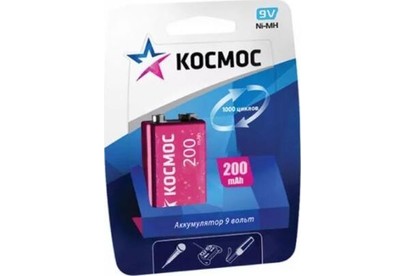 КОСМОС KOCNIMH6F22(200MAH)
