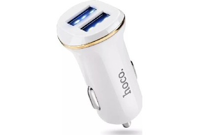 HOCO (6957531040132) Z1 АЗУ 2USB 2.1A для LIGHTNING 8PIN белый