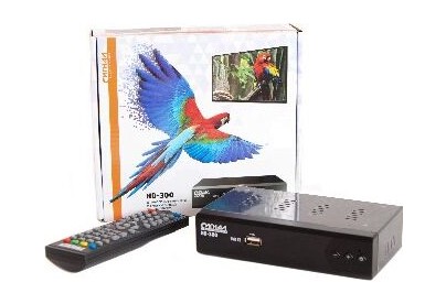 СИГНАЛ HD300 DVBT2/DOLBY DIGITAL/WIFI/дисплей, металл