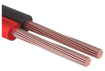 REXANT (0161053) КАБЕЛЬ АКУСТИЧЕСКИЙ ШВПМ 2Х1,00 ММ2, КРАСНОЧЕРНЫЙ, БУХ 100 М