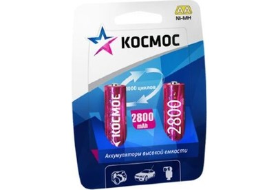 КОСМОС KOCR6NIMH2800MAH2BL
