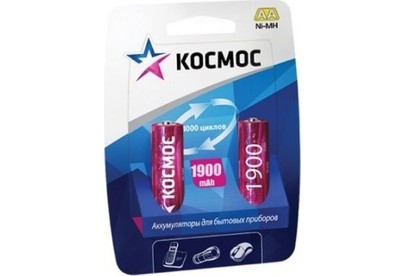 КОСМОС KOCR6NIMH(1900MAH)