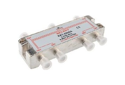 REXANT (056204) ДЕЛИТЕЛЬ ТВ Х 6 ПОД F РАЗЪ М 52500 МГЦ СПУТНИК