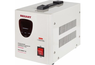 REXANT (115003) СТАБИЛИЗАТОР НАПРЯЖЕНИЯ AСН2 000/1Ц