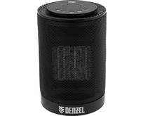 DENZEL DTFC1200 Тепловентилятор электрический керамический , 3 режима, вентилятор, нагрев 600/1200 Вт 96418