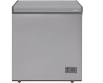 БИРЮСА M155KX 145л (ларь, глухая крышка) металлик