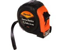 SPARTA Рулетка Elastica, 7.5 м х 24 мм, обрезиненный корпус 31313