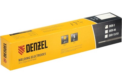 DENZEL DER3, диам. 3 мм, 5 кг, рутиловое покрытие 97511