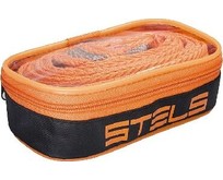 STELS Трос буксировочный 5 тонн, 2 крюка, сумка на молнии, Россия 54381